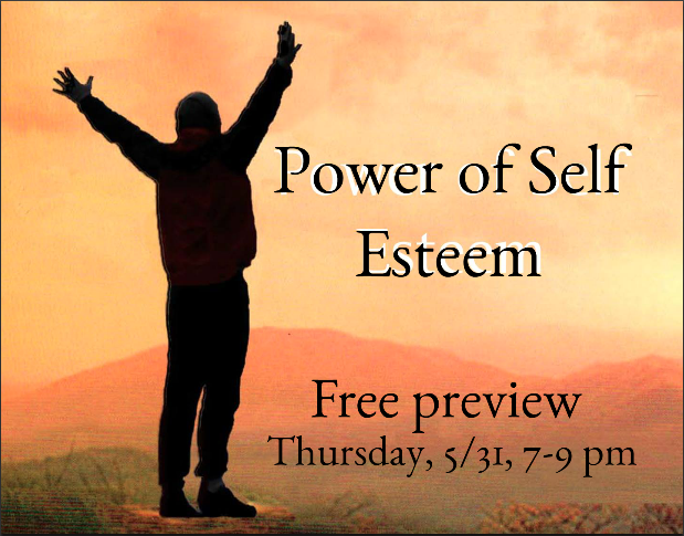 Free preview evening for the Power of Self Esteem